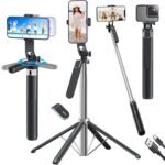 Kratos 65" Selfie Stick Tripod with Reinforced 4-LegBest Amazon Deals