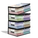 TAKIVA Transparent Plastic Clothes Storage Bag (Pack ofBest Amazon Deals