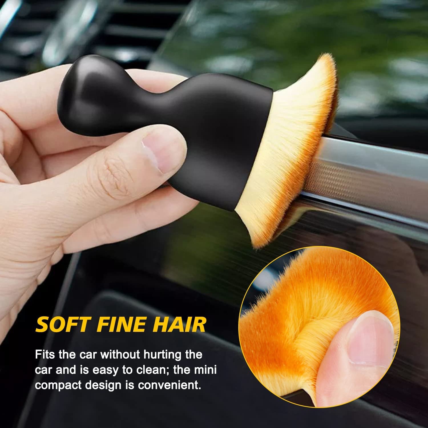 CUBIZ Polypropylene Scratch Free Car Interior CleaningBest Amazon Deals