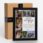 BFF Birthday Collage with Message | Personalised MDFBest Amazon Deals