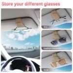 KanSmart Sunglass Holder for Car Visor Sunglasses ClipBest Amazon Deals