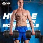 FitBox Sports Intruder 20 Kg Adjustable PVC DumbbellsBest Amazon Deals