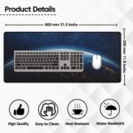 Sounce Large Extended Earth Design Desk Mat for LaptopBest Amazon Deals