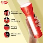 Eveready Apollo DL20, Rechargeable 1W Led Torch Cum 1.4WBest Amazon Deals