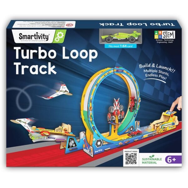Smartivity High-Speed Race Car Track with Loop for KidsBest Amazon Deals