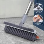 Bathroom Cleaning Brush with Wiper – Long Handle 180Best Amazon Deals