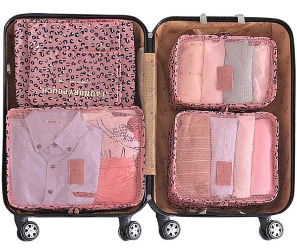 Mossio Nylon Luggage Cubes, 7 Pack Lightweight ToiletryBest Amazon Deals