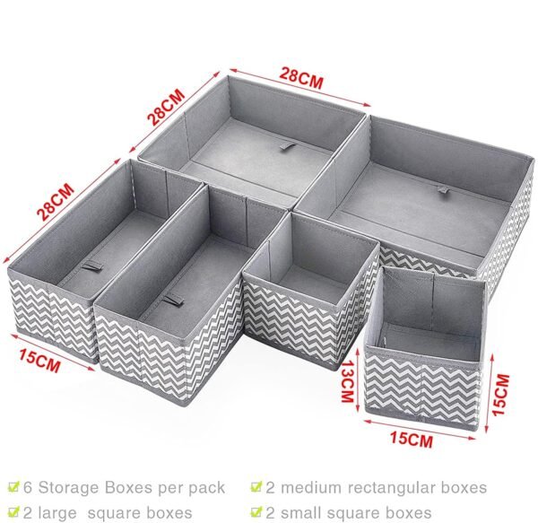 House of Quirk Foldable Cloth Storage Box Closet DresserBest Amazon Deals