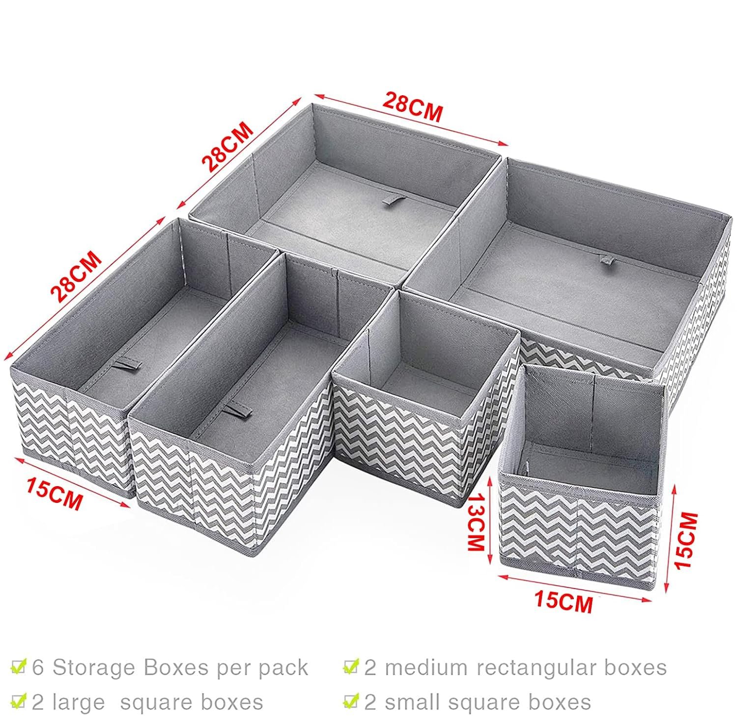 House of Quirk Foldable Cloth Storage Box Closet DresserBest Amazon Deals