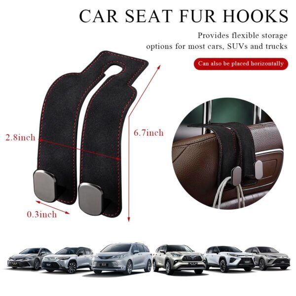 2 PCS Car Seat Headrest Hook, Back Seat Hanger withBest Amazon Deals
