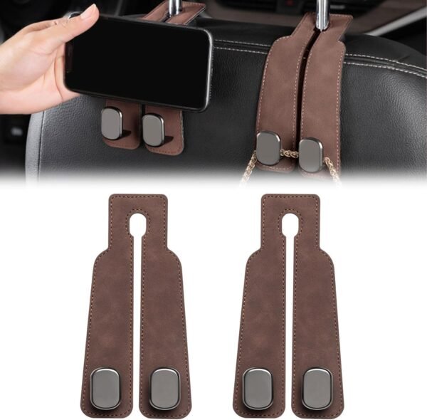 KRLZ Universal Car Seat Back Storage Hook for Hang BagBest Amazon Deals