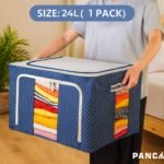 PANCA Non-Woven Cloth Organizer Box 24L with Steel FrameBest Amazon Deals
