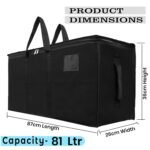 Storite Jumbo Super-Size 81 L Canvas Moisture ProofBest Amazon Deals
