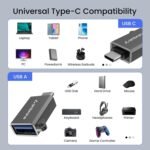 Ambrane USB 3.0 to Type C OTG Adapter, with ThunderboltBest Amazon Deals