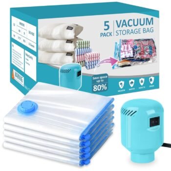 Vacuum Storage Bags with Electric Pump, Large Vacuum SealBest Amazon Deals
