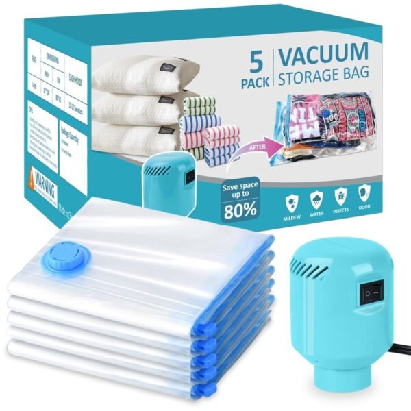 Vacuum Storage Bags with Electric Pump, Large Vacuum SealBest Amazon Deals