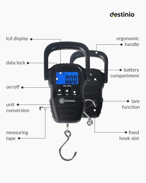 Destinio Premium Hanging Weight Machine 50kg – PortableBest Amazon Deals