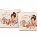 DRUDRAYA Canvas Jewellery Pouch | Printed JewelleryBest Amazon Deals