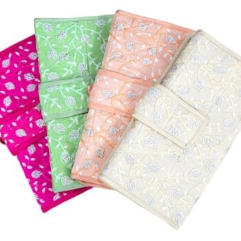 SHAKTISM Satin Jewellery Organizer Zipper Folder Case,Best Amazon Deals