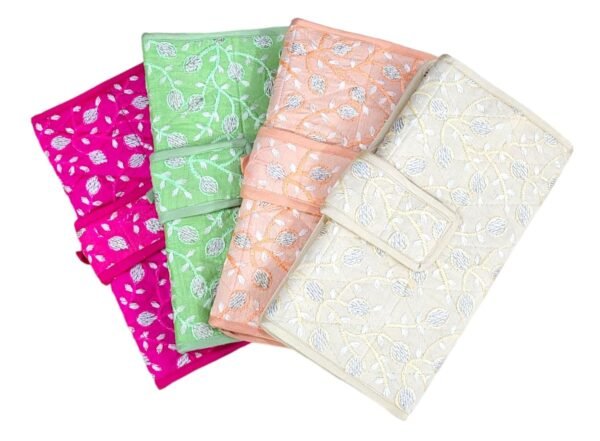 SHAKTISM Satin Jewellery Organizer Zipper Folder Case,Best Amazon Deals