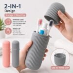 Zollyss 2 Pcs Capsule Shape Travel Toothbrush Holder Set,Best Amazon Deals