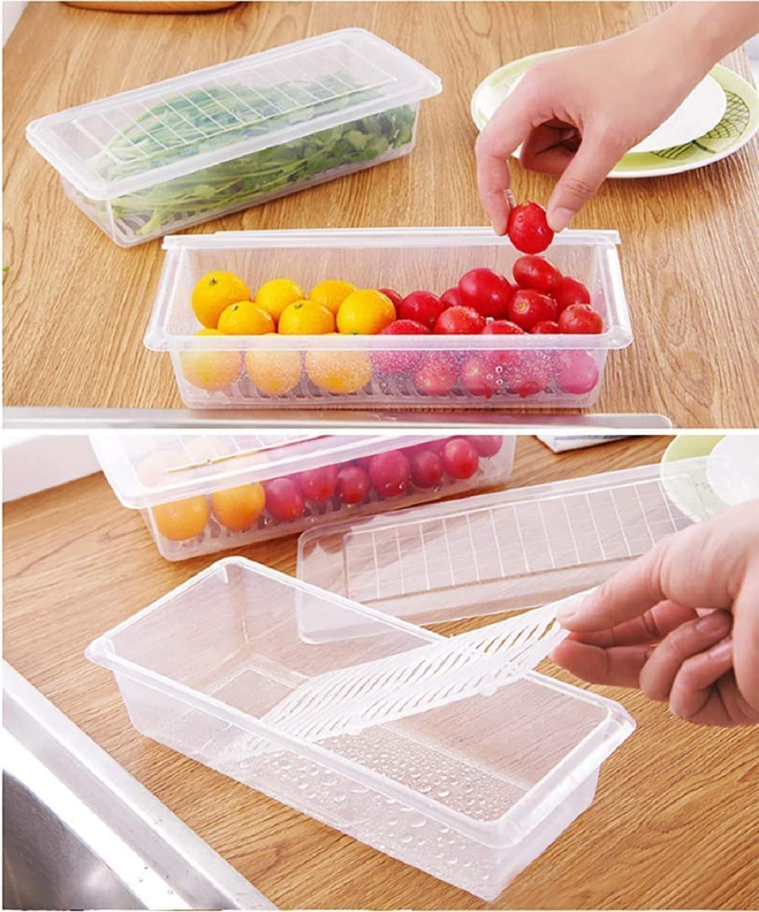 Fridge Storage Box Fridge organizer Food StorageBest Amazon Deals