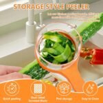 Zapsol Fruit & Vegetable Peeler with Storage Box,Best Amazon Deals