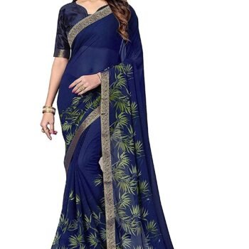 RAJESHWAR FASHION WITH RF Women's Georgette PrintedBest Amazon Deals