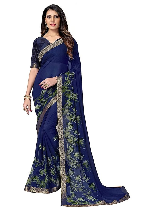RAJESHWAR FASHION WITH RF Women's Georgette PrintedBest Amazon Deals