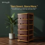 PrettyKrafts 5-Tier Plastic Storage Drawer Organizer |Best Amazon Deals