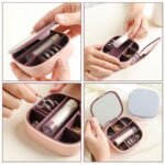 Jewelry Travel Case with Mirror Small Organizer PortableBest Amazon Deals