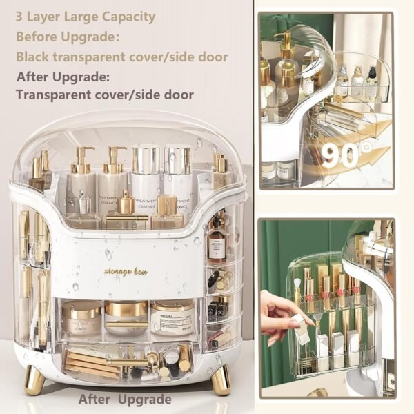 Boniry Makeup Organizer Box | Countertop CosmeticBest Amazon Deals