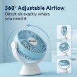 AGARO Delight Rechargeable Mini Desk Fan, Portable,Best Amazon Deals