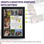 BFF Birthday Collage with Message | Personalised MDFBest Amazon Deals