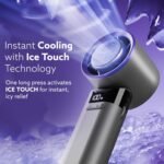 AGARO Regency Rechargeable Mini Handheld Fan with IceBest Amazon Deals