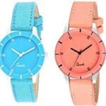 Acnos Premium 4 Stylist Assorted Analog Watches Combo SetBest Amazon Deals