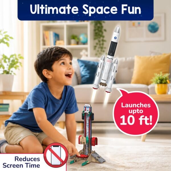 Smartivity DIY Rocket Launcher Kit for Kids 6, 7, 8, 9,Best Amazon Deals