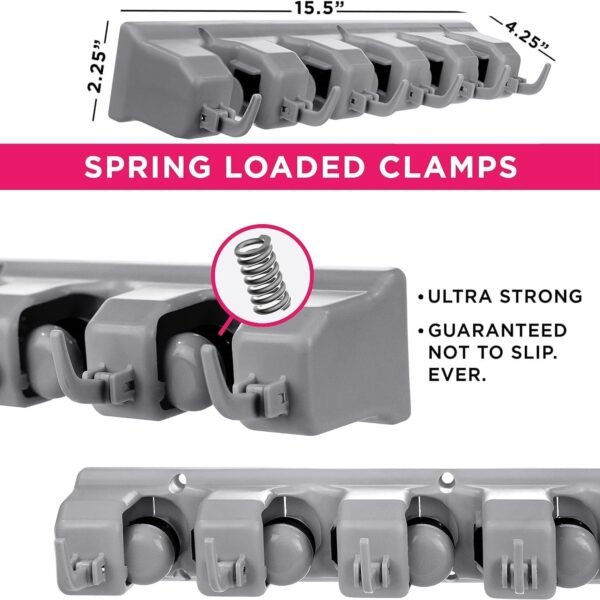 Dargoba Polypropylene Broom Holder Wall Mounted,MopBest Amazon Deals