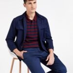 Amazon Brand – Symbol Men’s Cotton Rich Striped PoloBest Amazon Deals
