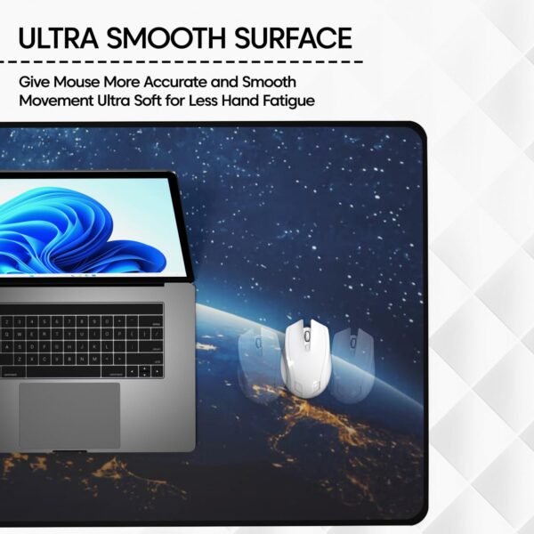 Sounce Large Extended Earth Design Desk Mat for LaptopBest Amazon Deals