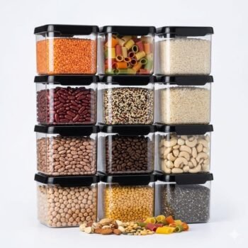 Plastic Airtight Food Storage Containers, 500mlBest Amazon Deals