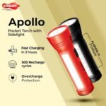 Eveready Apollo DL20, Rechargeable 1W Led Torch Cum 1.4WBest Amazon Deals