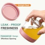 300ml Overnight Oats Containers with Lids – 2 Pack GlassBest Amazon Deals