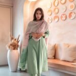 GoSriKi Women’s Rayon Viscose Solid Straight Kurta with Pant & Dupatta