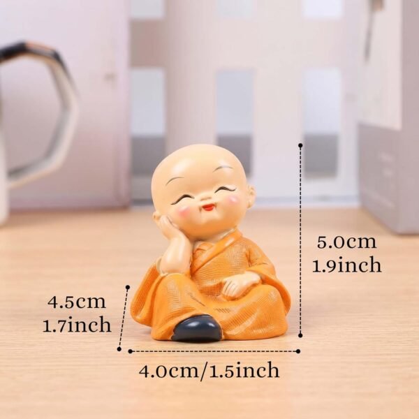 ascension Resin Buddha Monk Statues, Small, Multicolour,Best Amazon Deals