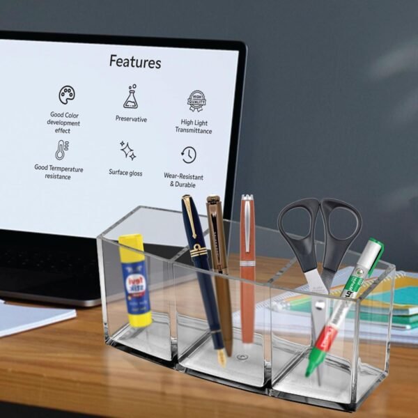 GROB Prismo Multipurpose Transparent Acrylic Organizer|Best Amazon Deals