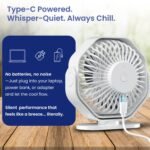 Portronics Chill On Mini Type-C Powered Table & HangingBest Amazon Deals