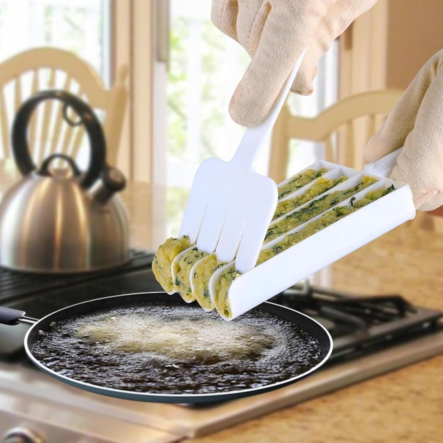 Creative Fritters Hand Cutting Scoop | Creative KitchenBest Amazon Deals