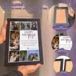 BFF Birthday Collage with Message | Personalised MDFBest Amazon Deals