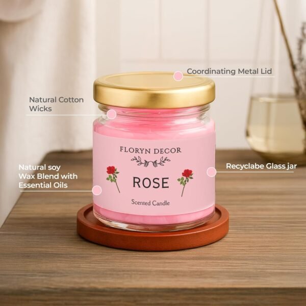 Floryn Decor Jar Scented Candles Gift Set | ScentedBest Amazon Deals